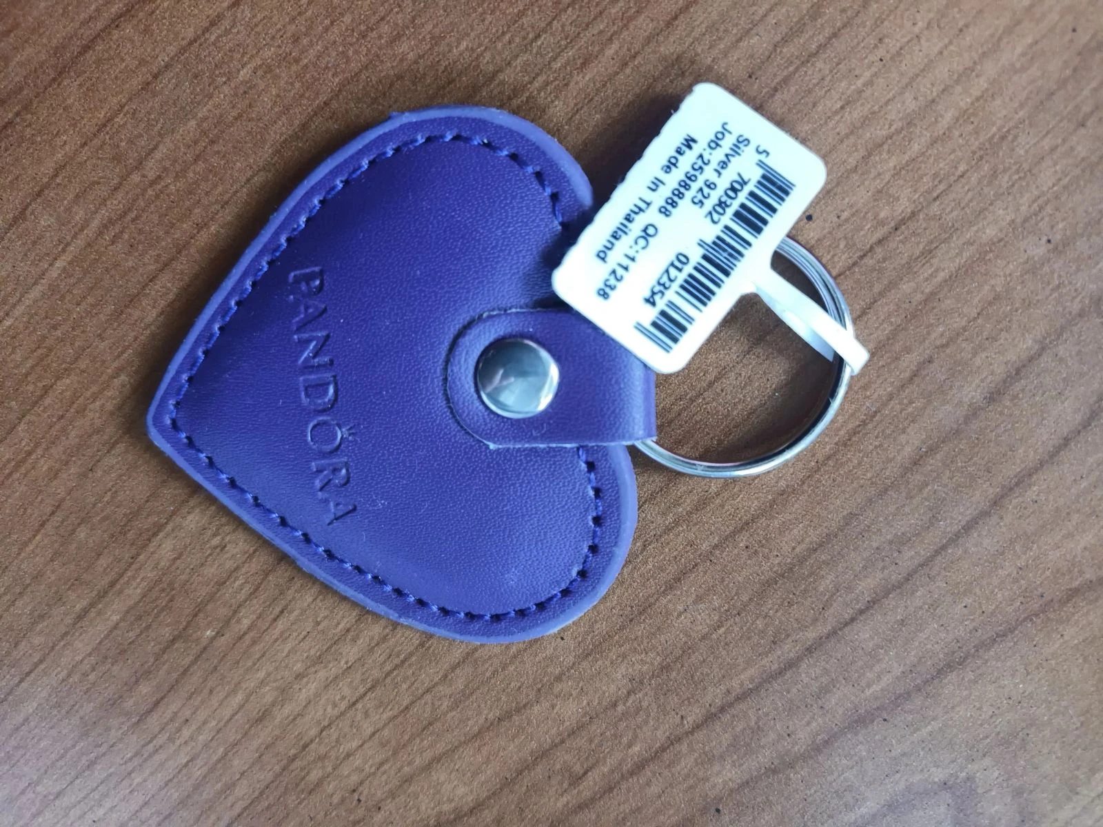 Chaveiro Pandora coração roxo – photo 3